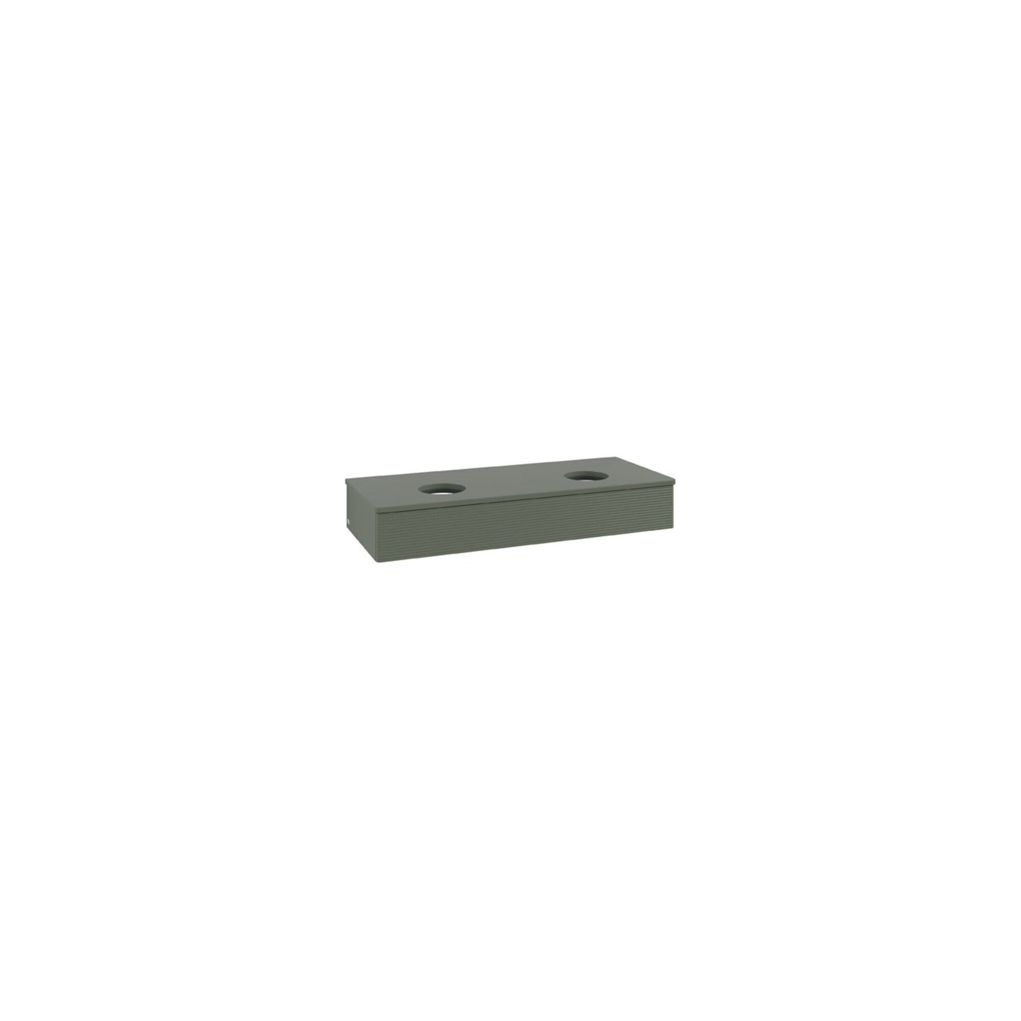 V&B Waschtischunterschrank mit Frontstruktur Antao 120x19x50cm, WBP Lac, lea gre. m Lac ; Villeroy & Boch