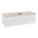 V&B Waschtischunterschrank mit Frontstruktur Antao 120x36x50cm, HL, WBP botti., glo wh. Lac-4
