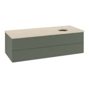 V&B Waschtischunterschrank mit Frontstruktur Antao 120x36x50cm, HL, WBP botti., le g. m Lac-3