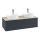 V&B Waschtischunterschrank mit Frontstruktur Antao 120x36x50cm, HL, WBP botti., md b m Lac-3