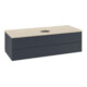 V&B Waschtischunterschrank mit Frontstruktur Antao 120x36x50cm, HL, WBP botti., md b m Lac-1