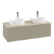 V&B Waschtischunterschrank mit Frontstruktur Antao 120x36x50cm, HL, WBP botti., st Gr m Lac-3