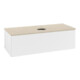 V&B Waschtischunterschrank mit Frontstruktur Antao 120x36x50cm, HL, WBP botti., wh. m Lac-3
