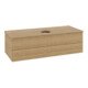 V&B Waschtischunterschrank mit Frontstruktur Antao 120x36x50cm, HL, WBP hon. Oa, hon. Oa-3