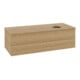 V&B Waschtischunterschrank mit Frontstruktur Antao 120x36x50cm, HL, WBP hon. Oa, hon. Oa-3