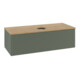 V&B Waschtischunterschrank mit Frontstruktur Antao 120x36x50cm, HL, WBP hon. Oa, le g. m La-1