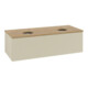 V&B Waschtischunterschrank mit Frontstruktur Antao 120x36x50cm, HL, WBP hon. Oa, si G m Lac-3