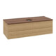 V&B Waschtischunterschrank mit Frontstruktur Antao 120x36x50cm, HL, WBP w. wal, hon. Oa-3