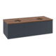 V&B Waschtischunterschrank mit Frontstruktur Antao 120x36x50cm, HL, WBP w wal, md bl. m Lac-1