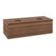 V&B Waschtischunterschrank mit Frontstruktur Antao 120x36x50cm, HL, WBP w. wal, w. wal-3