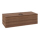 V&B Waschtischunterschrank mit Frontstruktur Antao 120x36x50cm, HL, WBP w. wal, w. wal-1