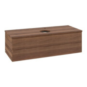 V&B Waschtischunterschrank mit Frontstruktur Antao 120x36x50cm, HL, WBP w. wal, w. wal