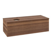 V&B Waschtischunterschrank mit Frontstruktur Antao 120x36x50cm, HL, WBP w. wal, w. wal-4
