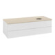 V&B Waschtischunterschrank mit Frontstruktur Antao 120x36x50cm, WBP botti., glo wh. Lac-3