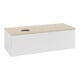 V&B Waschtischunterschrank mit Frontstruktur Antao 120x36x50cm, WBP botti., glo wh. Lac-3