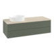 V&B Waschtischunterschrank mit Frontstruktur Antao 120x36x50cm, WBP botti., lea gre. m Lac-4