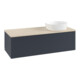 V&B Waschtischunterschrank mit Frontstruktur Antao 120x36x50cm, WBP botti., md bl. m Lac-1