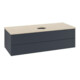 V&B Waschtischunterschrank mit Frontstruktur Antao 120x36x50cm, WBP botti., md bl. m Lac-3