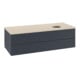 V&B Waschtischunterschrank mit Frontstruktur Antao 120x36x50cm, WBP botti., md bl. m Lac