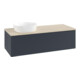 V&B Waschtischunterschrank mit Frontstruktur Antao 120x36x50cm, WBP botti., md bl. m Lac-1