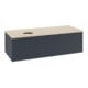 V&B Waschtischunterschrank mit Frontstruktur Antao 120x36x50cm, WBP botti., md bl. m Lac-4