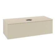 V&B Waschtischunterschrank mit Frontstruktur Antao 120x36x50cm, WBP botti., si Gr m Lac-3