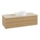 V&B Waschtischunterschrank mit Frontstruktur Antao 120x36x50cm, WBP-farbe botti., honey oak-3