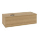 V&B Waschtischunterschrank mit Frontstruktur Antao 120x36x50cm, WBP-farbe hon. Oa, hon. oak-3