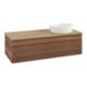 V&B Waschtischunterschrank mit Frontstruktur Antao 120x36x50cm, WBP-farbe hon. Oa, w. wal-3