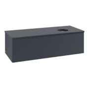V&B Waschtischunterschrank mit Frontstruktur Antao 120x36x50cm, WBP-farbe Lac, md bl. m Lac-3
