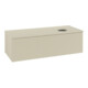 V&B Waschtischunterschrank mit Frontstruktur Antao 120x36x50cm, WBP-farbe Lac, si Gr m Lac-3