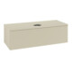 V&B Waschtischunterschrank mit Frontstruktur Antao 120x36x50cm, WBP-farbe Lac, si Gr m Lac-1