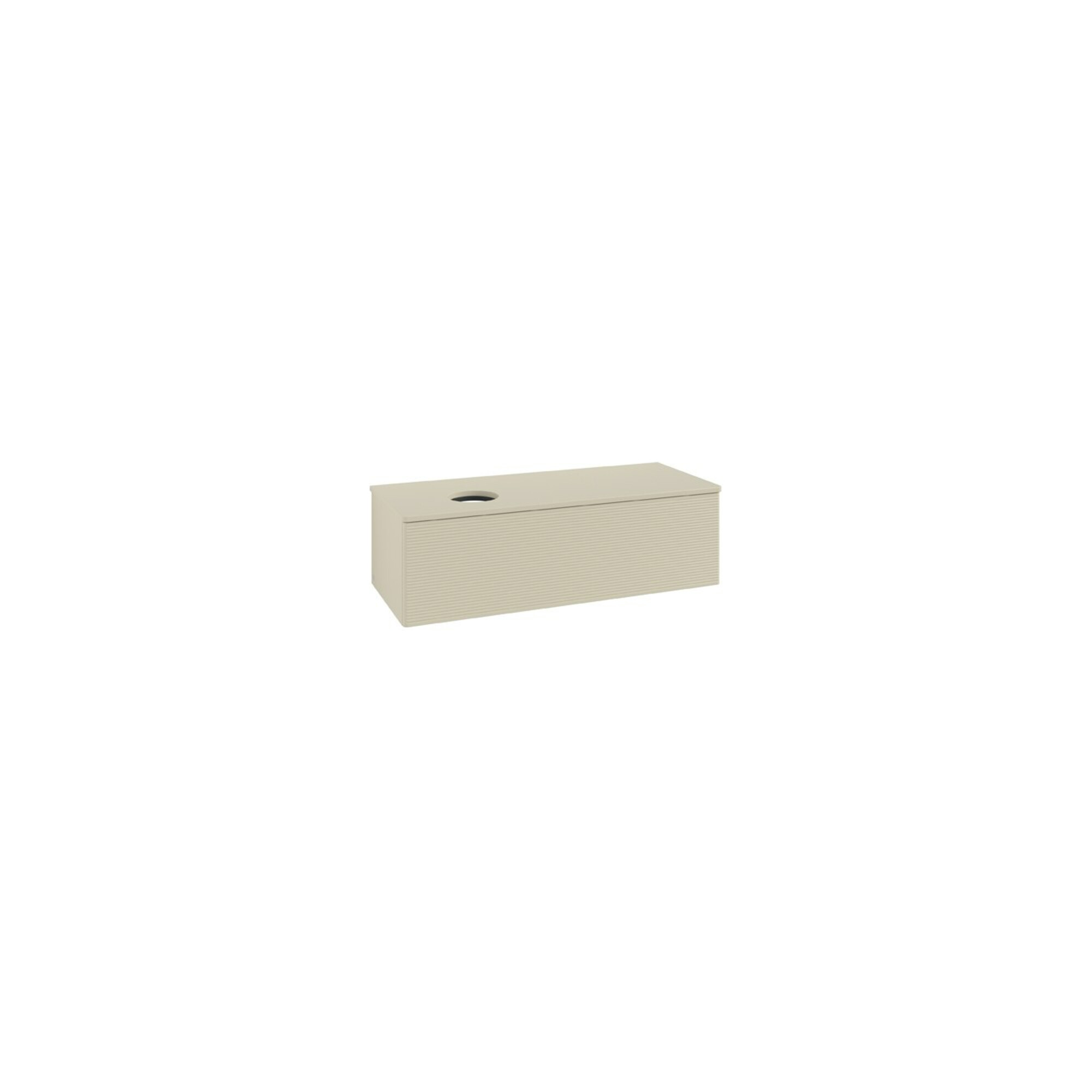 V&B Waschtischunterschrank mit Frontstruktur Antao 120x36x50cm, WBP-farbe Lac, si Gr m Lac ; Villeroy & Boch