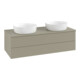 V&B Waschtischunterschrank mit Frontstruktur Antao 120x36x50cm, WBP-farbe Lac, st. Gr m Lac-3