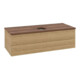 V&B Waschtischunterschrank mit Frontstruktur Antao 120x36x50cm, WBP-farbe w. wal, honey oak-3