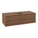 V&B Waschtischunterschrank mit Frontstruktur Antao 120x36x50cm, WBP-farbe w. wal, w. walnut-3