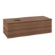 V&B Waschtischunterschrank mit Frontstruktur Antao 120x36x50cm, WBP-farbe w. wal, w. walnut-3