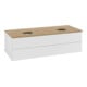 V&B Waschtischunterschrank mit Frontstruktur Antao 120x36x50cm, WBP hon. Oa, glo wh. Lac-4
