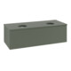 V&B Waschtischunterschrank mit Frontstruktur Antao 120x36x50cm, WBP Lac, lea gre. m Lac-4