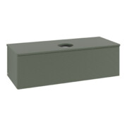 V&B Waschtischunterschrank mit Frontstruktur Antao 120x36x50cm, WBP Lac, lea gre. m Lac-3