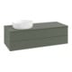 V&B Waschtischunterschrank mit Frontstruktur Antao 120x36x50cm, WBP Lac, lea gre. m Lac-1