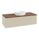 V&B Waschtischunterschrank mit Frontstruktur Antao 120x36x50cm, WBP w. wal, si Gr m Lac-4
