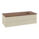 V&B Waschtischunterschrank mit Frontstruktur Antao 120x36x50cm, WBP w. wal, si Gr m Lac-3