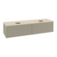V&B Waschtischunterschrank mit Frontstruktur Antao 160x36x50cm, WBP botti., st. Gr m Lac-1