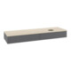 V&B Waschtischunterschrank mit Frontstruktur Antao 160x50cm, HL, WBP botti., Anthrac. m Lac-1