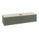 V&B Waschtischunterschrank mit Frontstruktur Antao 160x50cm, HL, WBP botti., lea gre. m Lac-1