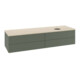 V&B Waschtischunterschrank mit Frontstruktur Antao 160x50cm, HL, WBP botti., lea gre. m Lac-3