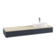 V&B Waschtischunterschrank mit Frontstruktur Antao 160x50cm, HL, WBP botti., md bl. m Lac-1