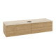 V&B Waschtischunterschrank mit Frontstruktur Antao 160x50cm, HL, WBP-farbe botti., hon. Oa-3
