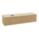 V&B Waschtischunterschrank mit Frontstruktur Antao 160x50cm, HL, WBP-farbe botti., hon. Oa-3